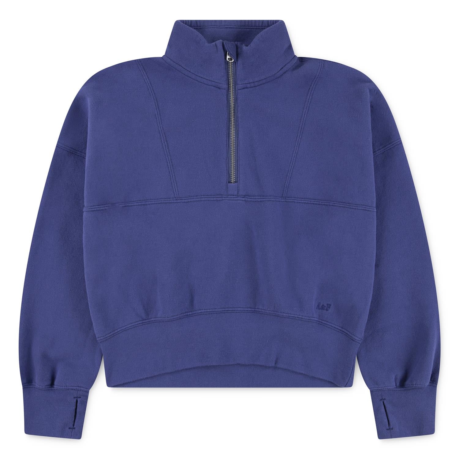 Genser Zip Skipper Blue