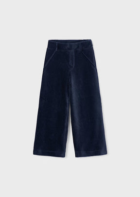 Bukse Corduroy Wide Navy