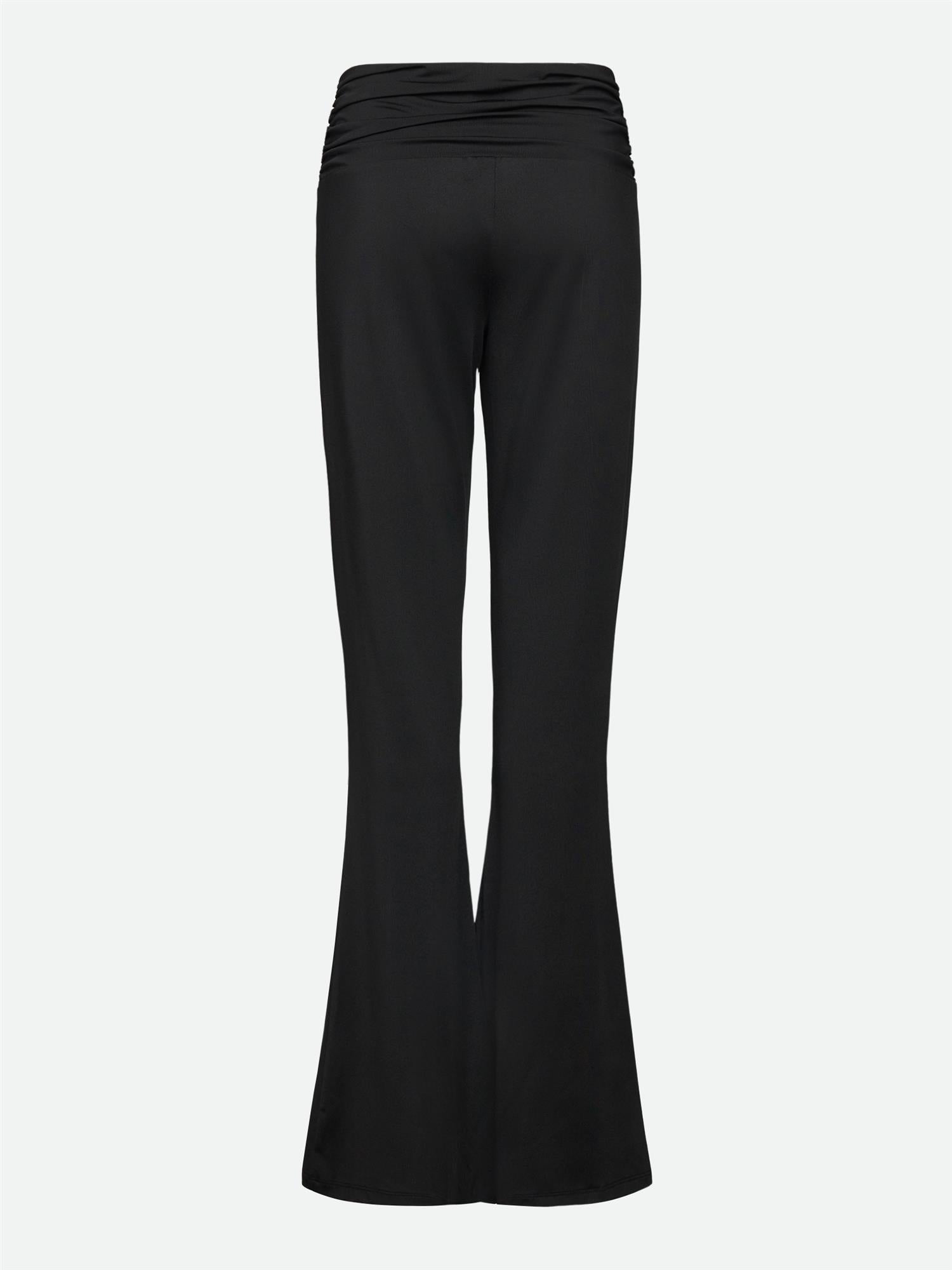 Bukse Billie MW Long Trousers Black
