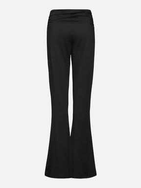 Bukse Billie MW Long Trousers Black