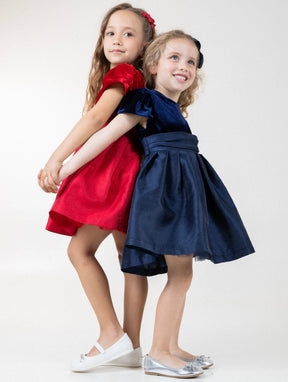 Kjole Kate Velvet Scarlet