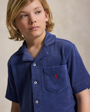 Skjorte Terry Camp Light Navy