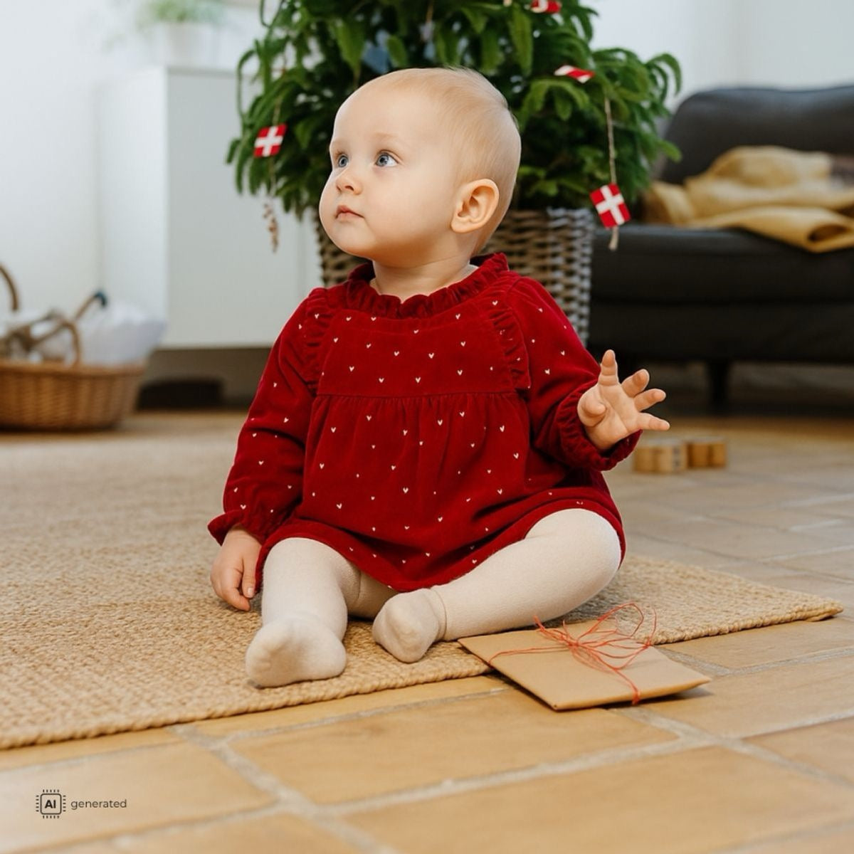 Kjole Kis Gold Teaberry