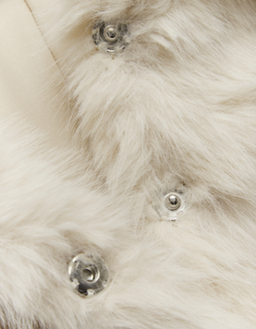 Jakke GRAnna Fur Dark Beige