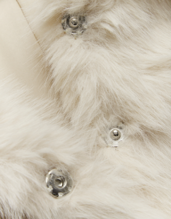 Jakke GRAnna Fur Dark Beige