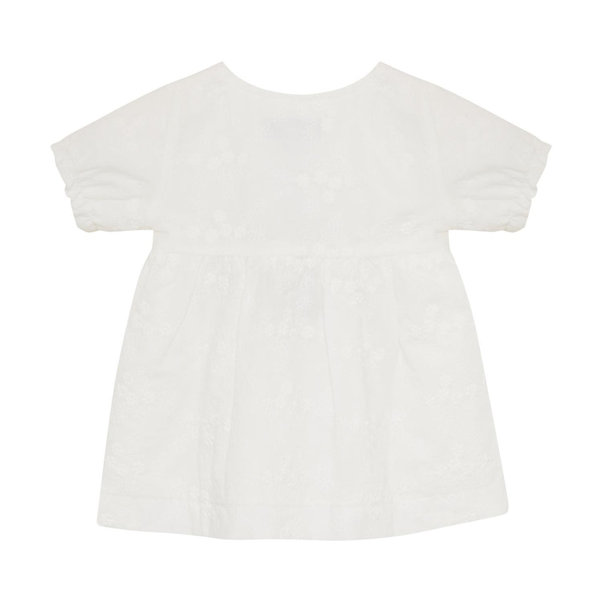 Kjole Baby Embroidery Antique White