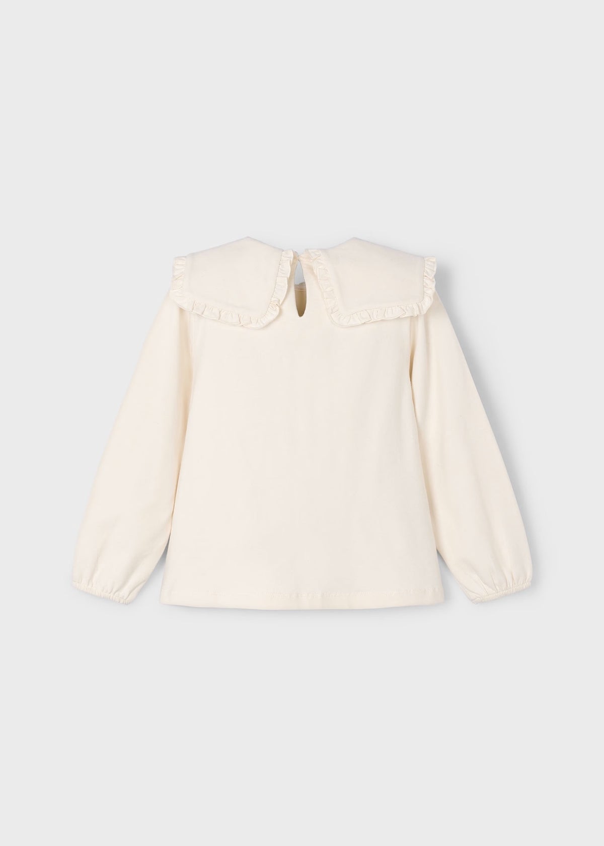 Genser Ruffle/Collar Macchiato