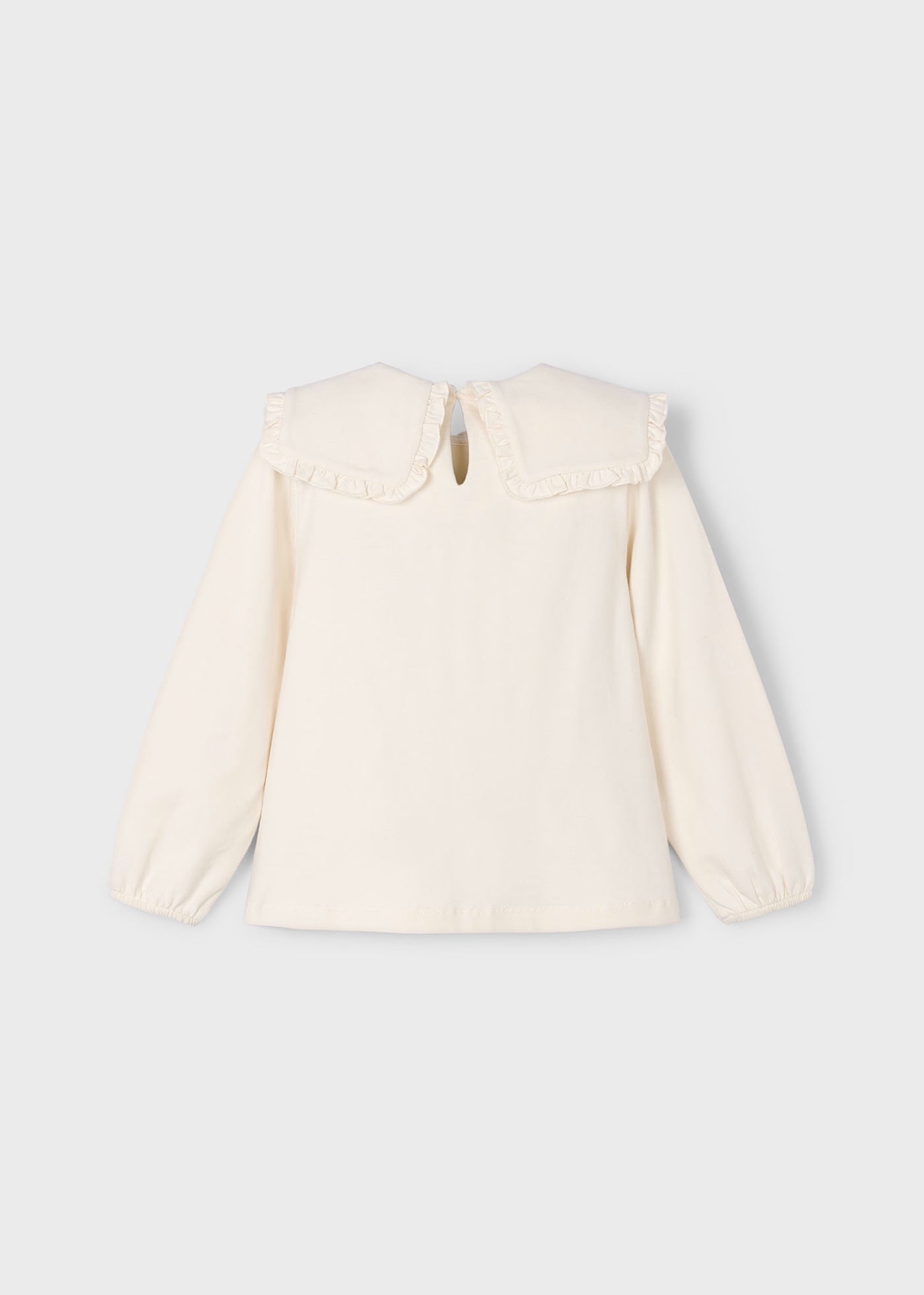 Genser Ruffle/Collar Macchiato