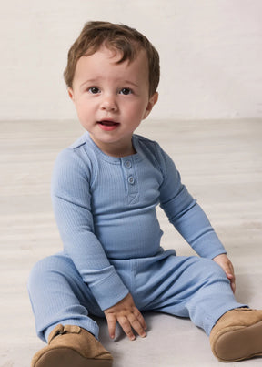 Bukse Pitti Modal Blue Iris