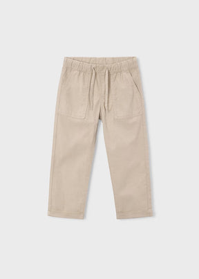 Bukse Joggers Linen Stone