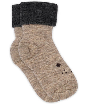 Sokker Arven Ull Light Brown Melange