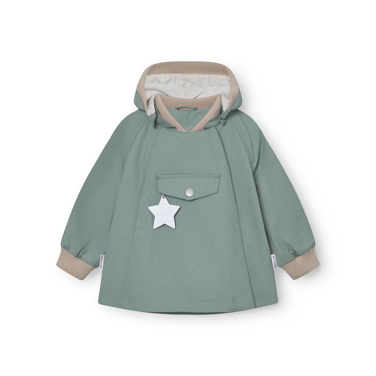 Jakke MATWAI Spring Granite Green