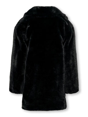 Kåpe Faux fur Rikke Evelin Black