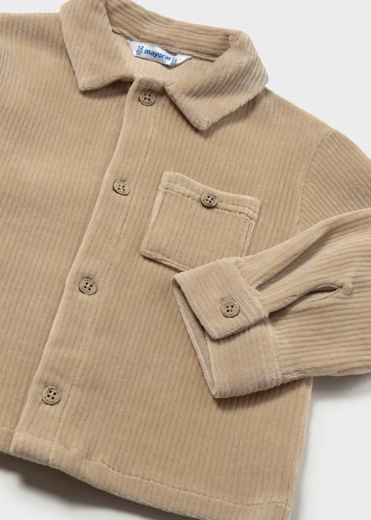 Skjorte Corduroy Hazelnut