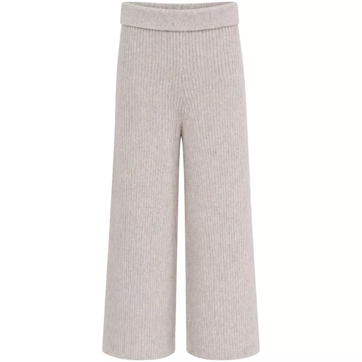 Bukse Tiril Merino Beige Melange