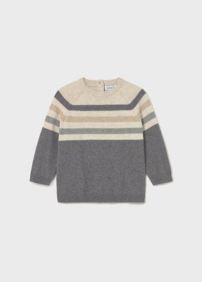 Genser Block Striped Grafito