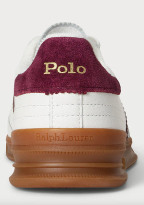 Sko Heritage Area Leather White/Wine