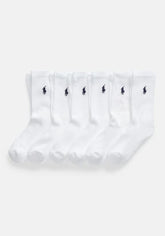 Sokker Tennis 6-pack White