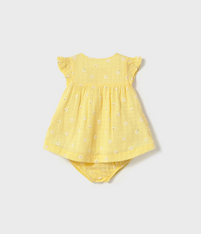 Kjole Newborn Button Bloomers Sunny