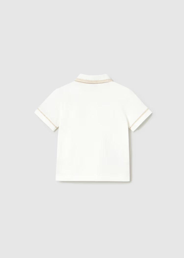 T-skjorte Polo Båt Cream