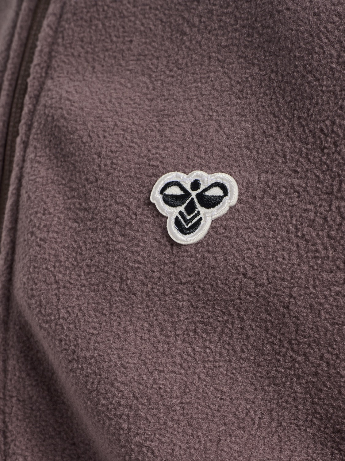 Jakke Fleece Zip Bee Peppercorn
