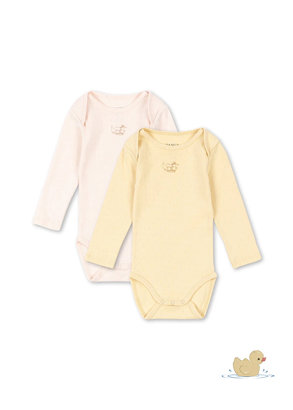 Body Perla 2pk Banana Crepe/Creole Pink