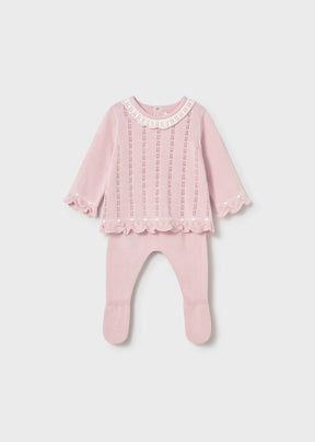 Sett Knit Genser & Bukse Crystal