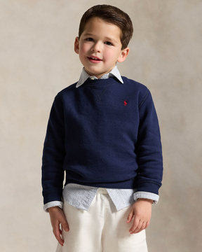 Genser Basic Crewneck Cruise Navy