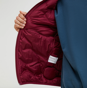 Jakke Herre Helium Down Hood Vertical zenith