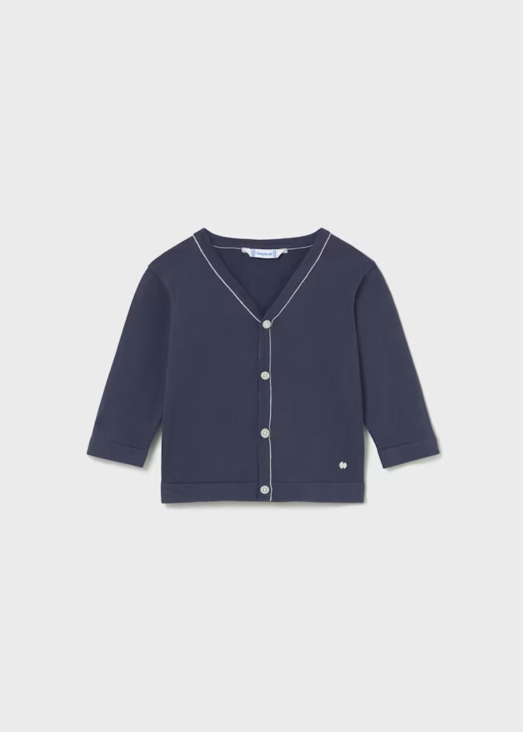 Cardigan Knit V-Neck Atlantic