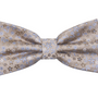 Sløyfe m/blomster beige