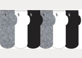 Sokker Kort 6-Pack Grey Heather Assorted