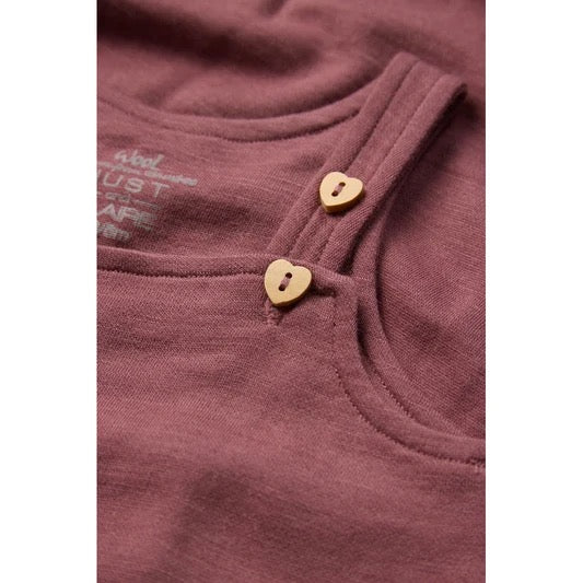 Sparkebukse Baby Ull Old Rose