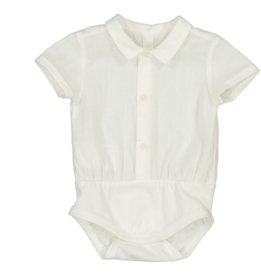 Bodysuit M/Krage Natural