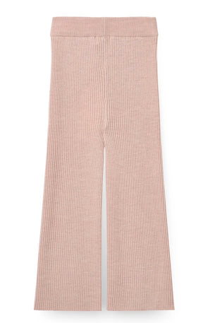 Bukse Merino Vide Rib Violet Ice