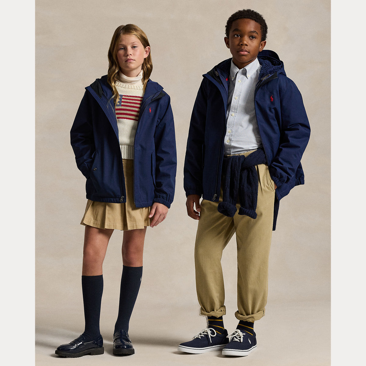 Jakke P-Layer 1 Water-Repellent Hooded