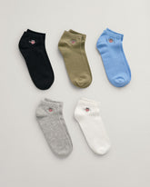 Sokker 5-Pack Shield Sneaker Socks Blue