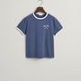 T-Skjorte USA Archive Shield  Washed Blue