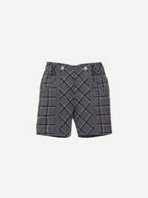 Grey Check Flanell Shorts