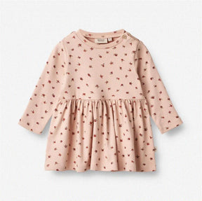 Kjole Jersey Ryle baby Pink Sand flowers