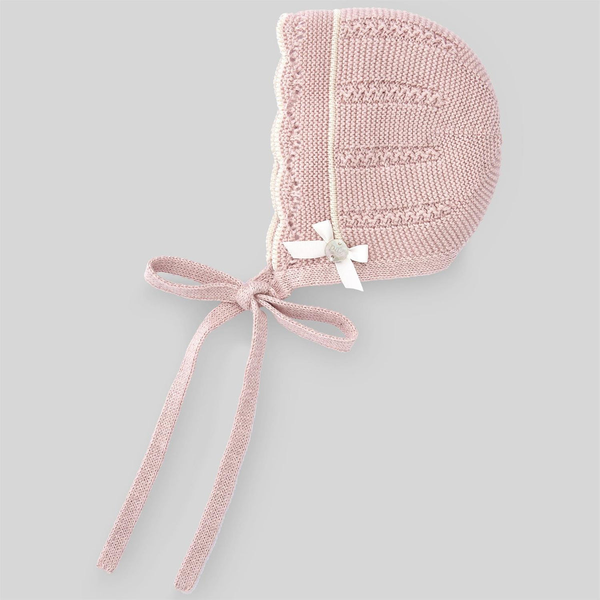 Lue Bonnet Knit Mimos Powder Pink