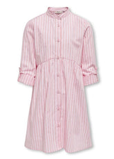 Kjole Holly Ditte Striped Pink/White