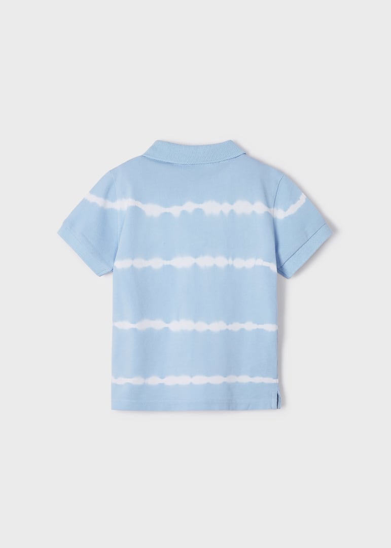 T-skjorte Polo Tie Dye  Wave blue