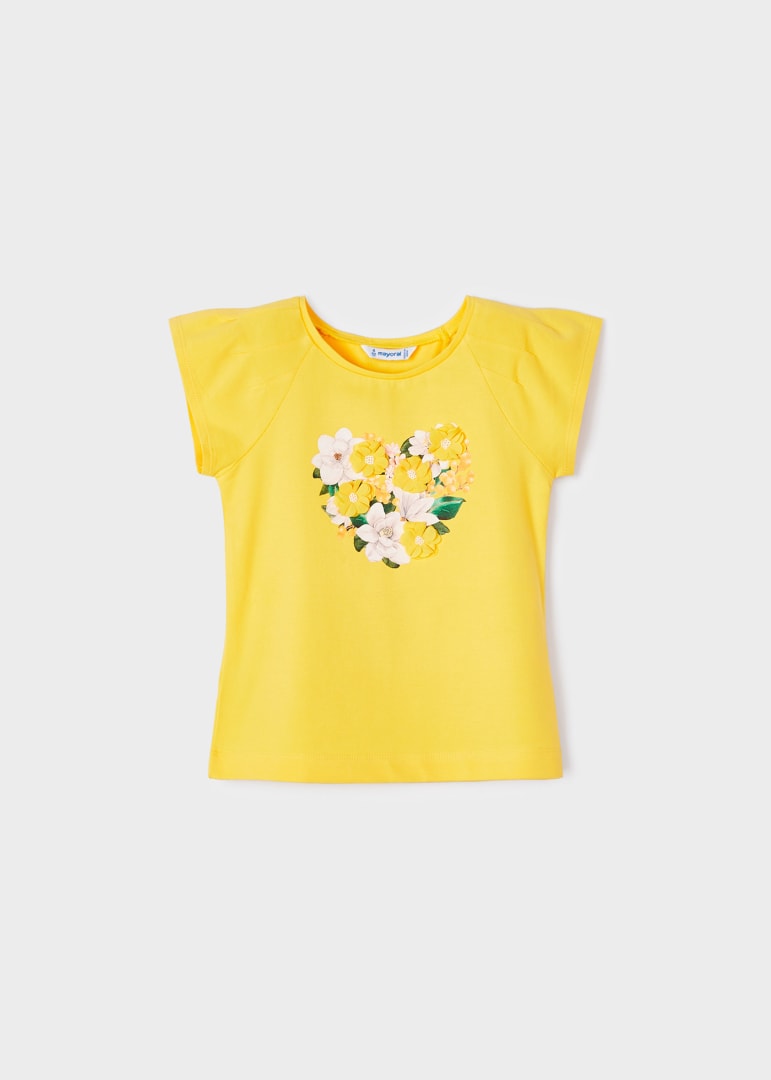 T-skjorte Flowers Mimosa
