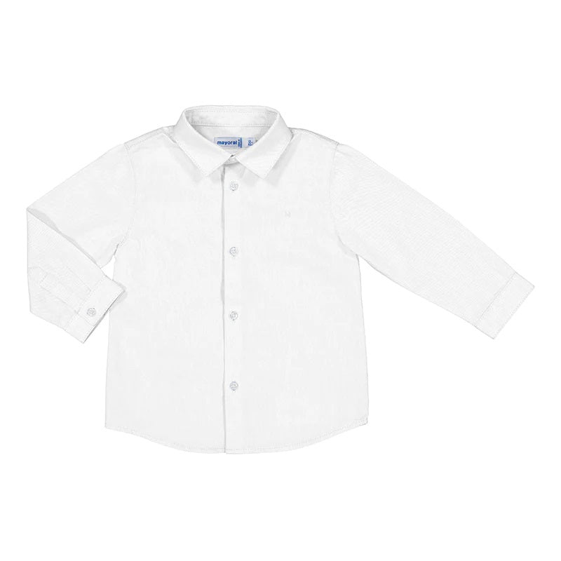 Skjorte Basic Hvit
