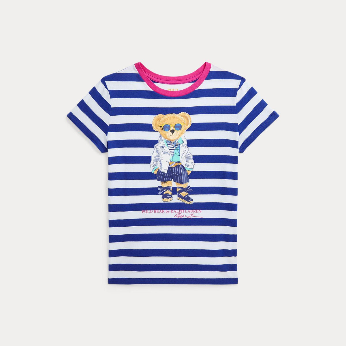 T-skjorte Bear stripe Blue