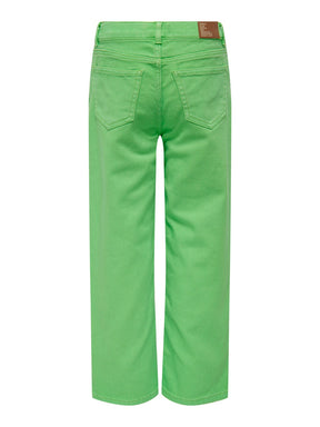 Bukse Megan Wide Color Summer Green