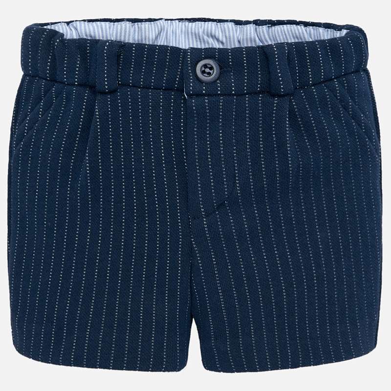 Knit dress shorts blå