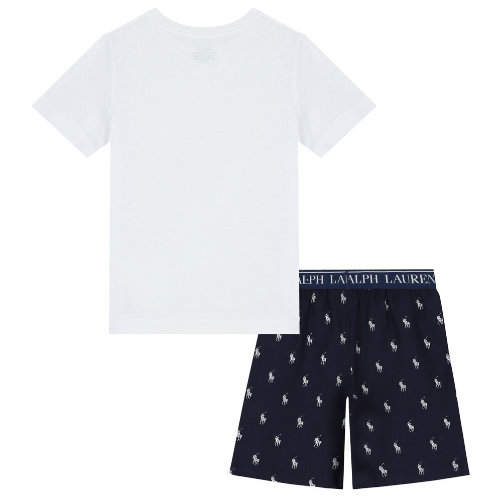 Pysj t-shirt & shorts Newport Navy