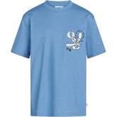 T-skjorte Bari Tee Blue